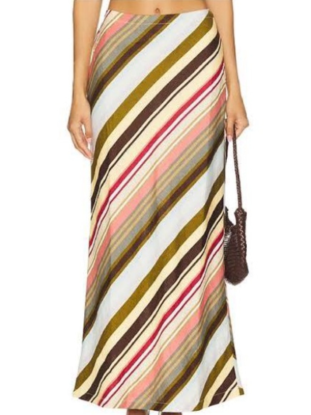 NEW STUNNING Faithfull Clara Linen Skirt